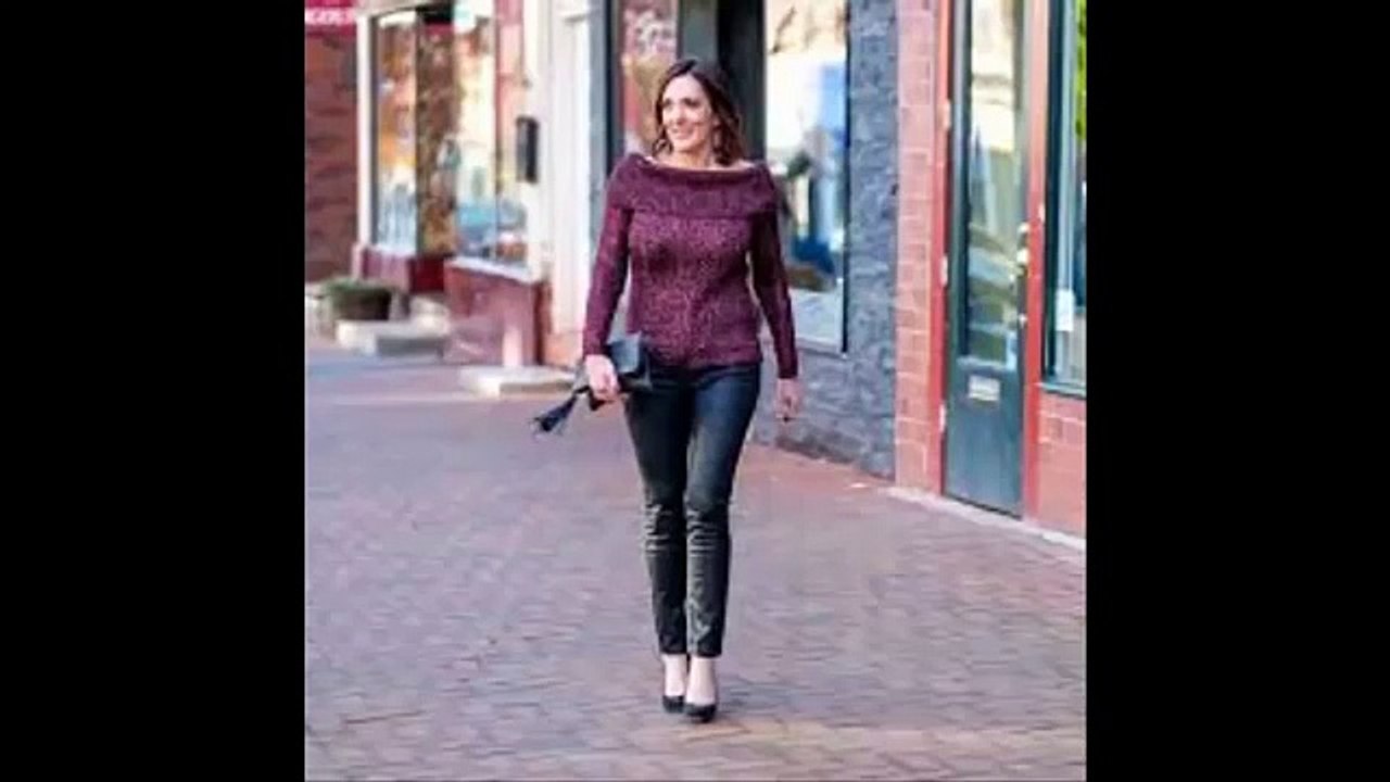 fun ways to dress up your jeans in winter - 2018 fashionista