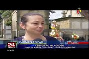 Colombia: tumba de cervecero alemán cumple milagros