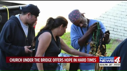 Oklahoma Church Under Bridge Provides Acceptance for Homeless Community