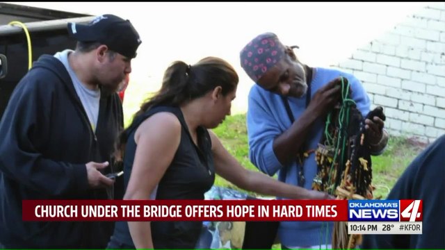 Oklahoma Church Under Bridge Provides Acceptance for Homeless Community