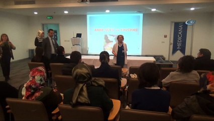 Konya'da bebek emzirme semineri