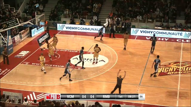Pro B - J12 : Vichy-Clermont vs Rouen