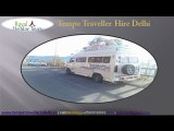 Tempo Traveller on Rent Delhi, Tempo Traveller Hire for Outstation Tour