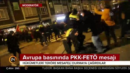 Avrupa'dan PKK-FETÖ mesajı