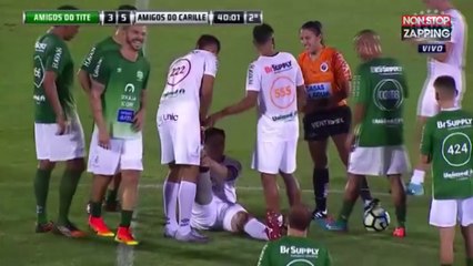 Un footballeur amputé de Chapecoense simule une crampe à la jambe (vidéo)