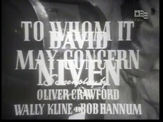 Four Star Playhouse S01E18 To Whom It May Concern...with David Niven