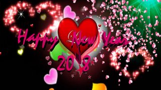 Latest Happy New Year 2018 lovely video,new year celebration video 2018,new year 2018  video