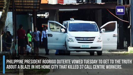 Davao mall fire bodies moved to morgue after identification