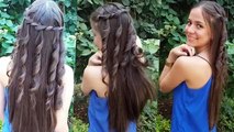 Como Hacer Trenzas de Cascada / Waterfall Braids