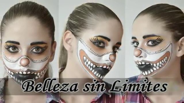 Facil Maquillaje para Halloween Payaso - Clown Makeup Tutorial - Belleza sin Limites