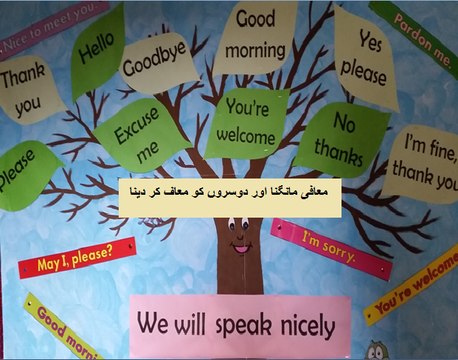 General Knowledge in Urdu for kids class 2 L 19, Forgiveness, معاف کرنا