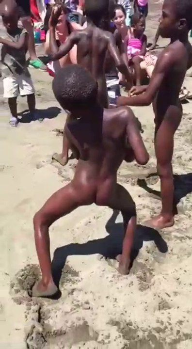 black children dance