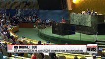 U.S. announces $285m cut in UN 2018 operating budget