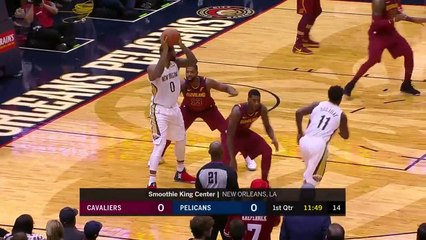 DeMarcus Cousins Racks Up A Triple Double Against The Cleveland Cavaliers (29 pts, 1