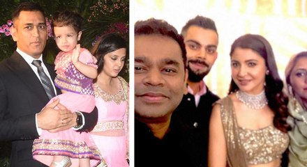 கோலியை வாழ்த்த சென்ற தோனி, சச்சின், ஏ.ஆர்.ரகுமான்- வீடியோ