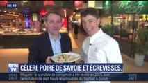 Céleri, poire de Savoie et écrevisses… une recette festive à tester pour le dîner du nouvel an