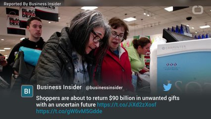Holiday  Returns Estimated At $90 Billion