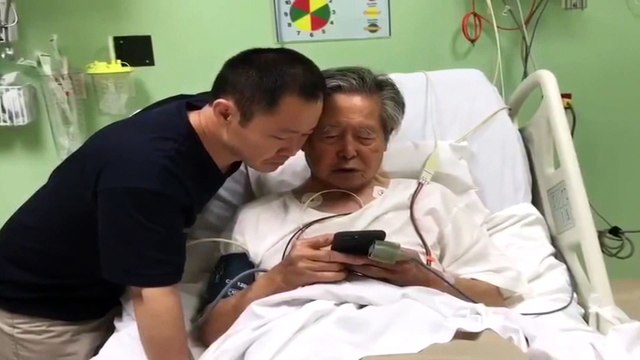 Fujimori emite un mensaje pidiendo perdón a los peruanos.