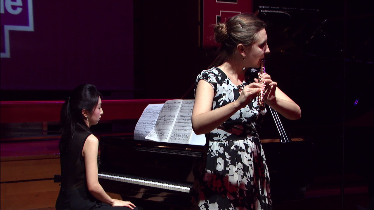 Eugène Bozza | Agrestide op. 44 par Irina Stachinskaya et Qiaochu Li