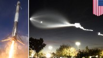 SpaceX: Falcon 9 launch freaks California out - TomoNews