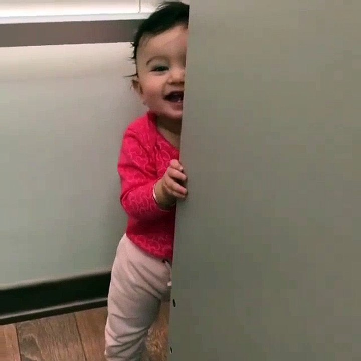 baby laughing