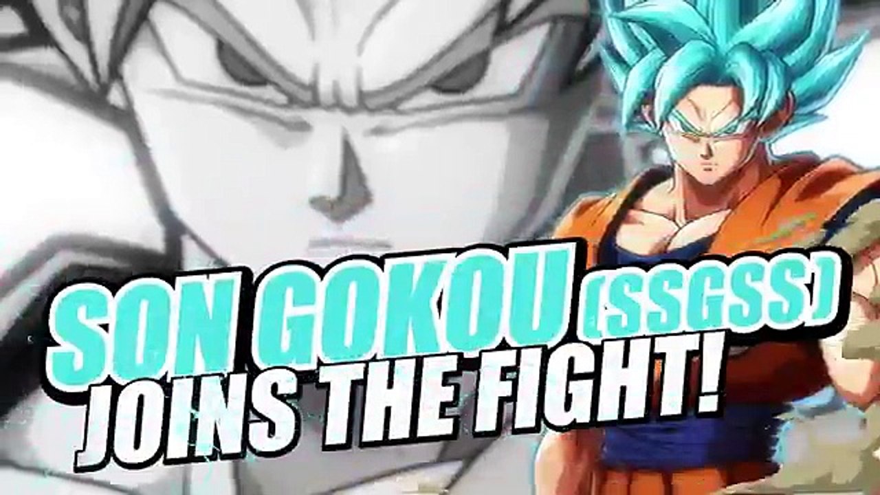 PS4/ Xbox One「ドラゴンボール ファイターズ」孫悟空（SSGSS）／キャラクターPV