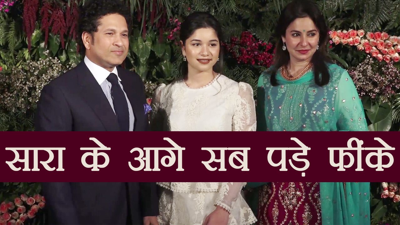 Virat Kohli - Anushka Sharma के Mumbai Reception पर दिखा Sara Tendulkar का जलवा | वनइंडिया हिंदी