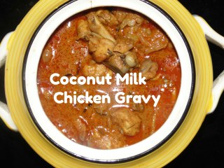 coconut milk chicken gravy