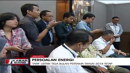 Tarif Listrik dan BBM di 3 Bulan Pertama Tahun 2018 Tetap