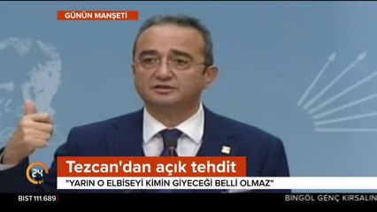 CHP darbecilerin tep tip giymesinden rahatsız oldu, açıkça tehdit etti