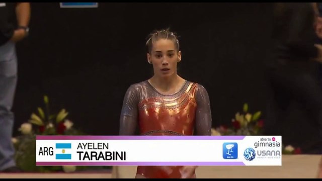 Ayelen Tarabini - VT AA - Gymnastics 2017 Mexico Open
