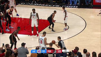 Tissot Buzzer Beater - Blake Griffin Hits Game-Winning Three in Portland! l October 26, 2017-JX95PCX