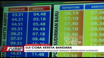Kereta Bandara Soetta Menarik Minat Masyarakat