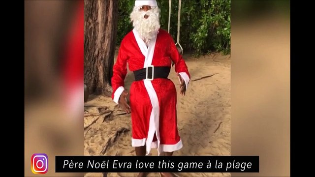 Evra love this game dans la plage, Malcom joue le Père Noël dans les rues