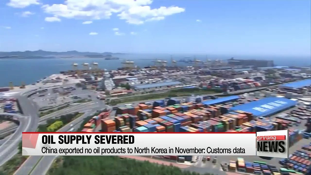 China exported no oil products to North Korea in November: customs data