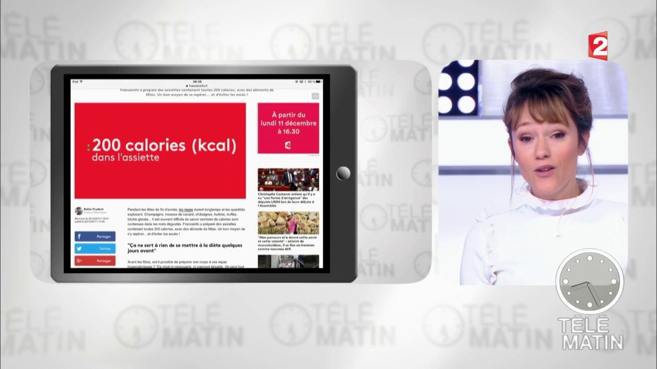 Alimentation : éviter les excès pendant les fêtes c'est possible !