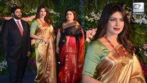 Priyanka Chopra Looks Elegant At Virushka Mumbai Reception