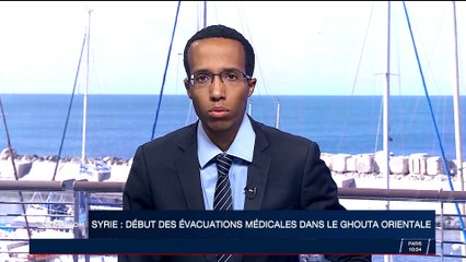 Syrie : début des évacuations médicales dans la Ghouta orientale