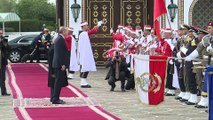 Cumhurbaşkanı Erdoğan Tunus'ta - Karşılama töreni - TUNUS