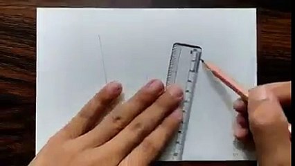 تعلم الرسم 3D ف ثلاث دقائق ❤رووعة