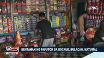 Bentahan ng paputok sa Bocaue, Bulacan, matumal