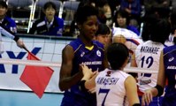 カルカセス ケニア選手(CARCACES KENIA)上尾メディックス【ﾊﾞﾚｰﾎﾞｰﾙVﾌﾟﾚﾐｱﾘｰｸﾞ女子2017-2018】2017.10.29ひたちなか市総合運動公園総合体育館