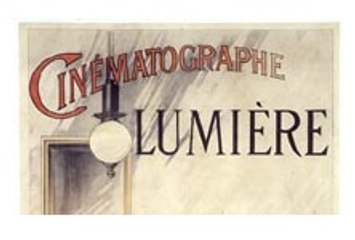 Première projection publique du cinématographe Lumière au Grand café de Paris
