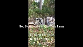 Bartering Landscaping Items    We Have Cheaps Rocks and Stone available near Dublin Pa
