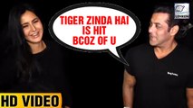 Salman Khan Showers Love For Katrina Kaif | Tiger Zinda Hai