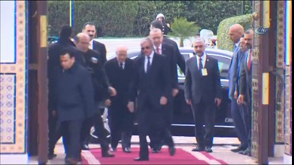 Cumhurbaşkanı Erdoğan Tunus’ta Resmi Törenle Karşılandı