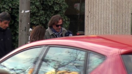 Pepe Navarro y Lorena Aznar, tierno beso navideño