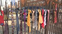 Protesters donate clothes to Kosovo Prime Minister
