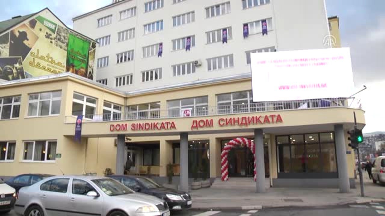 Bosna Hersek'teki Sendika Binası Türkiye'den Gelen Destekle Yenilendi