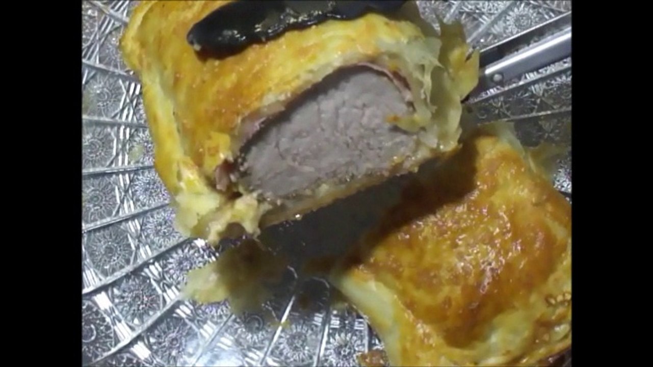 Filé com massa folhada - beef wellington